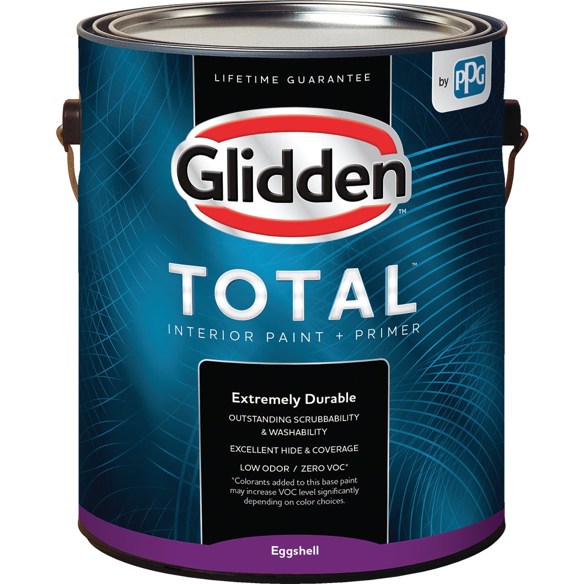Glidden Total Interior Paint + Primer Eggshell Midtone Base 1 Gallon