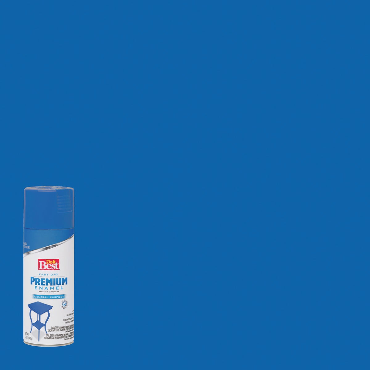 Do it Best Premium Enamel 12 Oz. Gloss Spray Paint, Ocean Blue