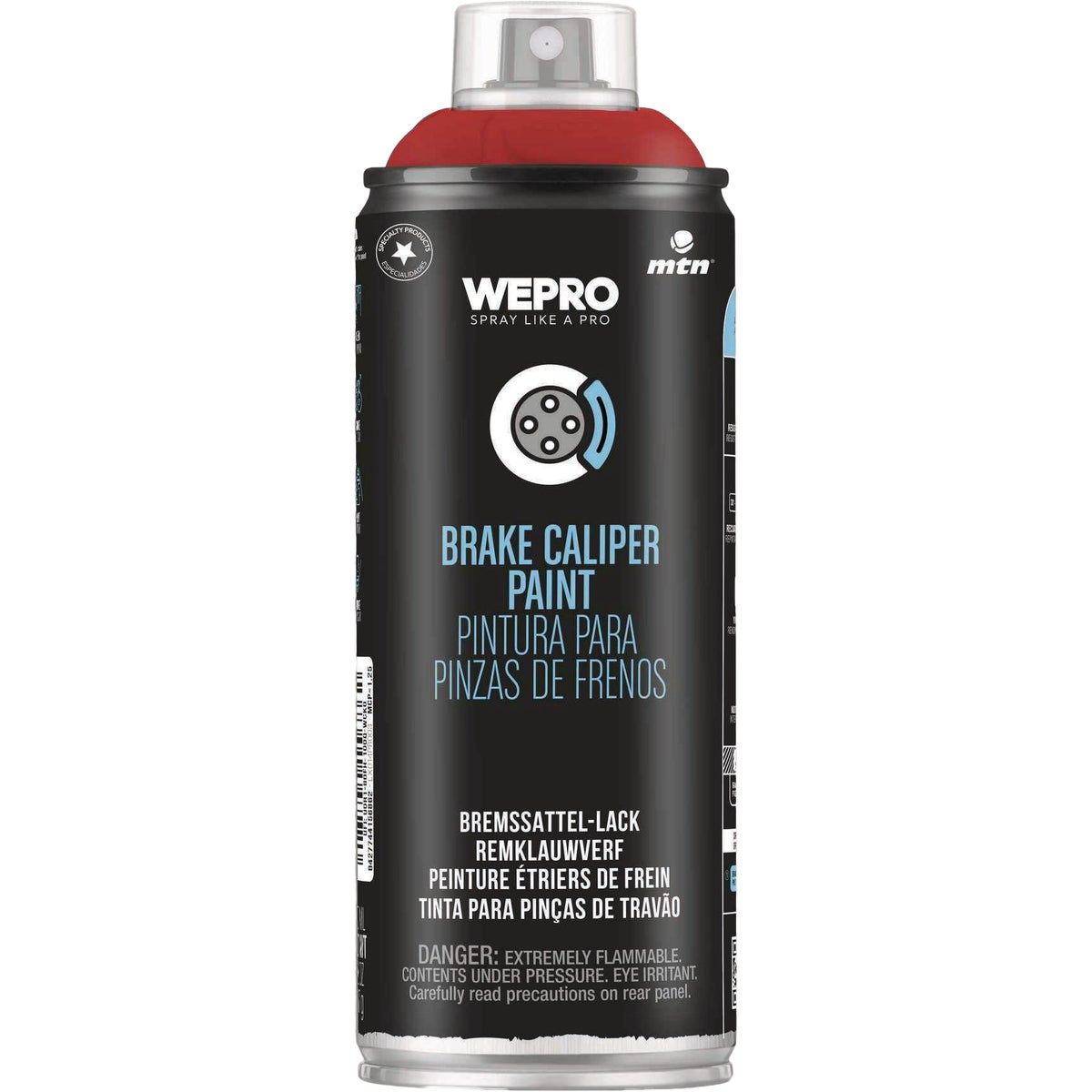 MTN WEPRO 400ml Red Brake Caliper Spray Paint