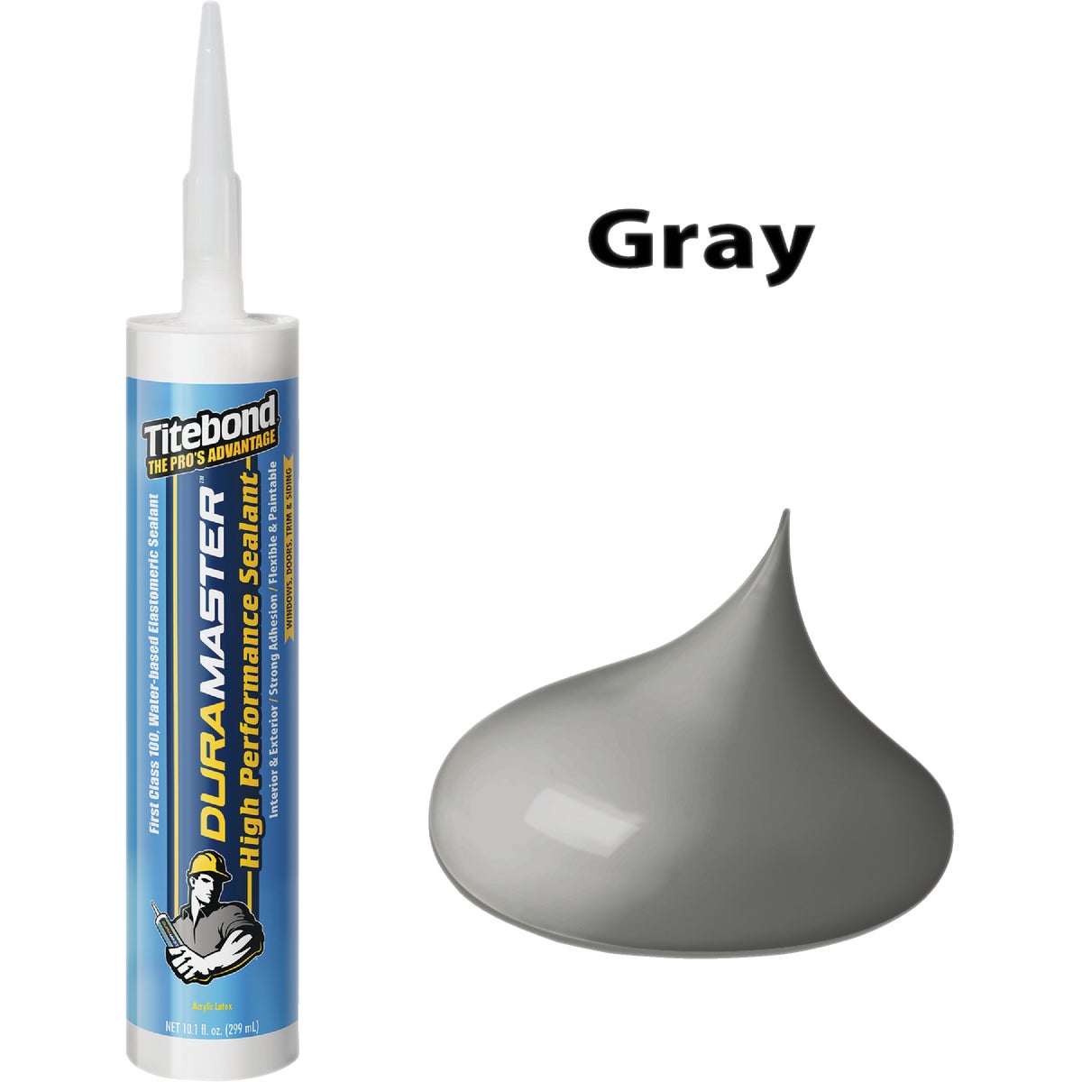 Titebond DuraMaster Sealant 10.1 Oz. Cartridge, Gray