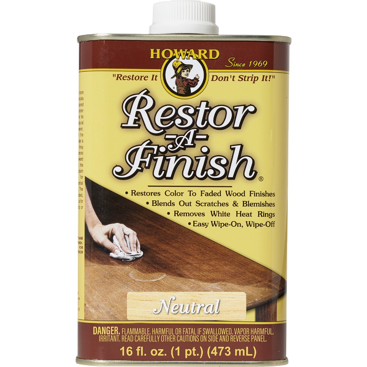 Howard Restor-A-Finish 16 Oz. Neutral Wood Finish Restorer