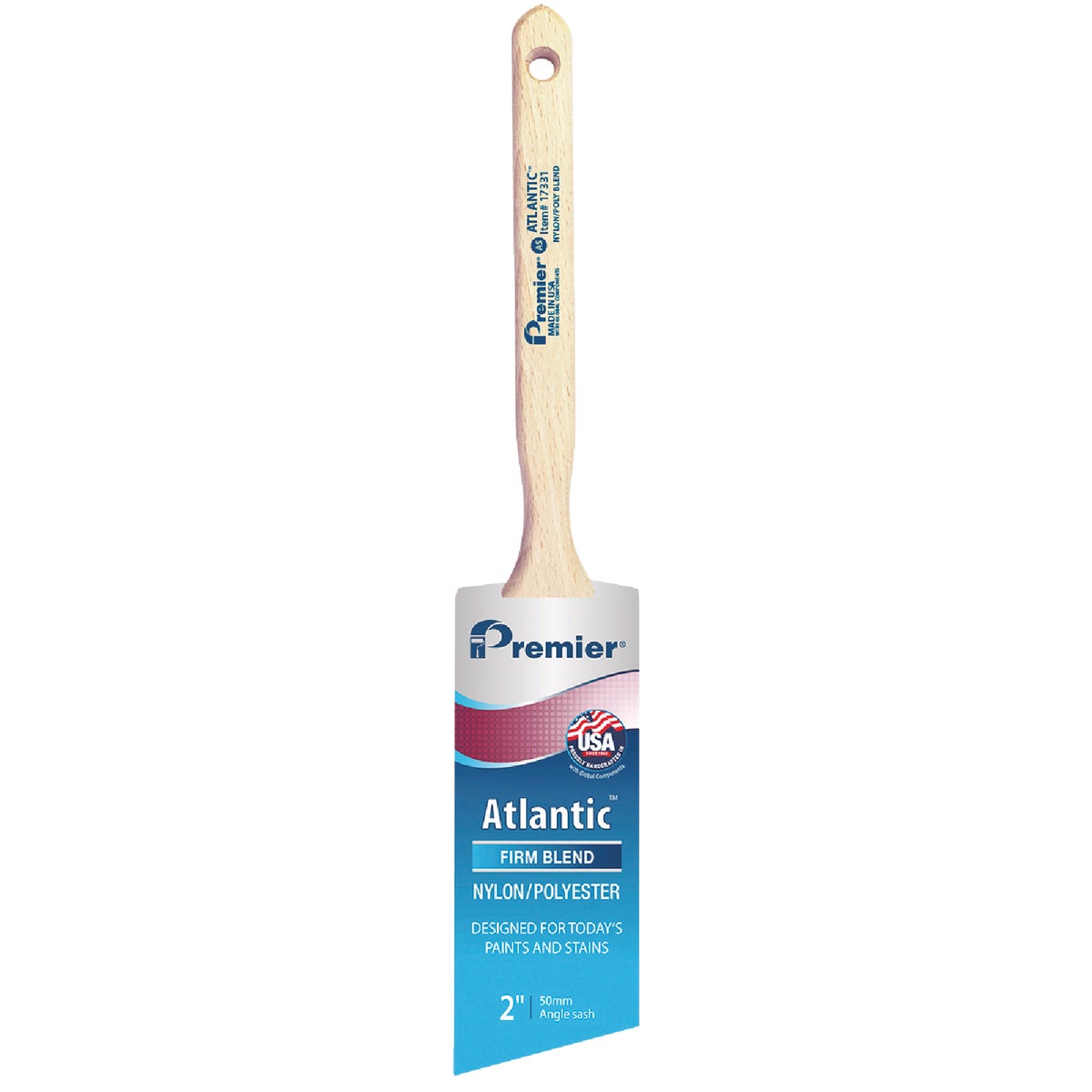 Premier Atlantic 2 In. Angle Sash Nylon/Poly Paint Brush