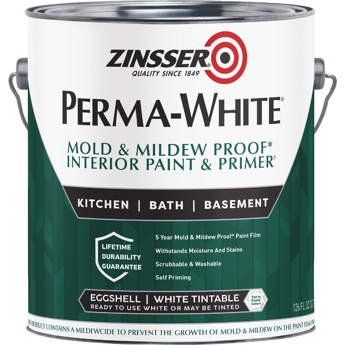 INT EGG WHT MILDEW PAINT