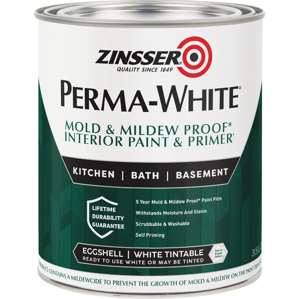 INT EGG WHT MILDEW PAINT