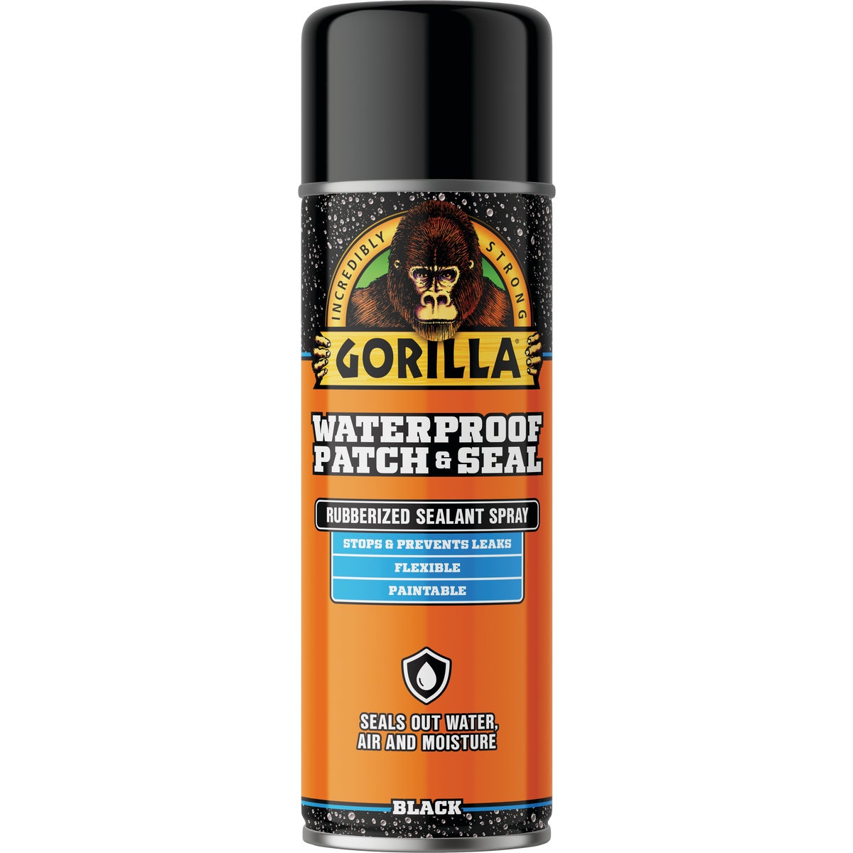 Gorilla 16 Oz. Black Waterproof Patch & Seal Spray