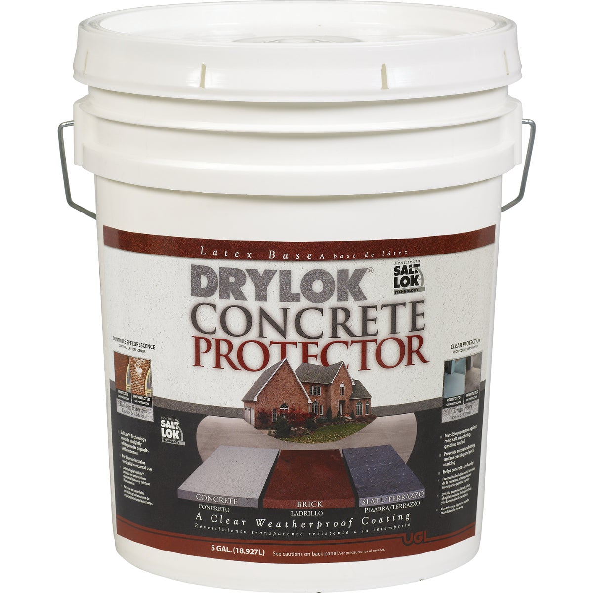Drylok Clear Concrete Sealer Protector, 5 Gal.