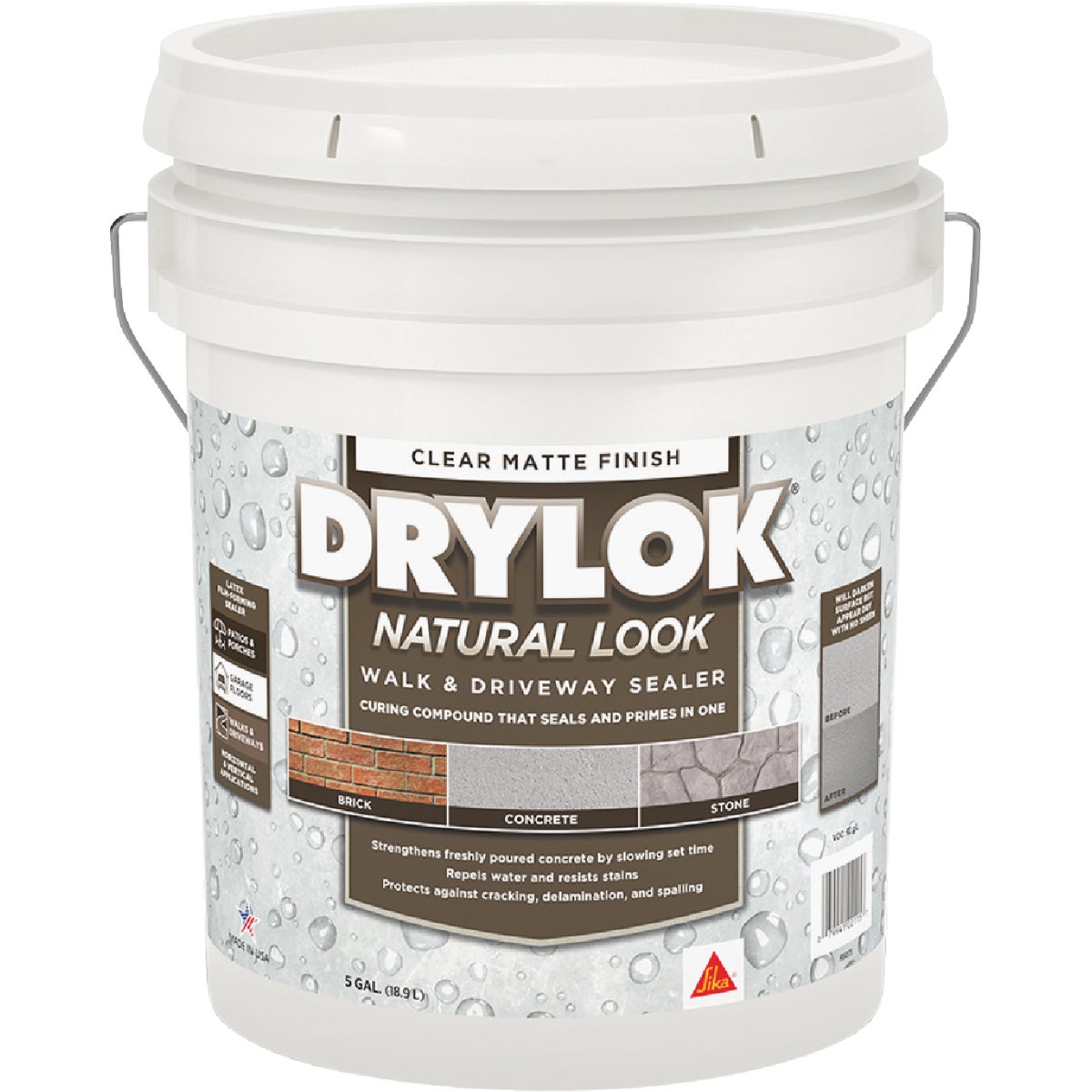 Drylok Clear Concrete Sealer Protector, 5 Gal.