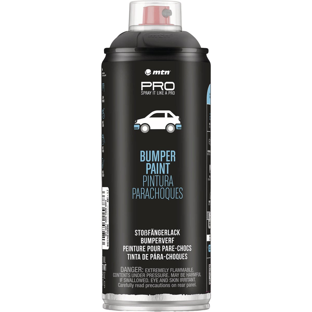 MTN WEPRO 400ml Black Textured Bumper Spray Paint