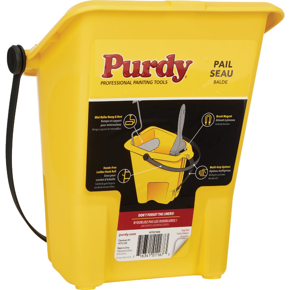 Purdy 1 Qt. Yellow Painter's Pail