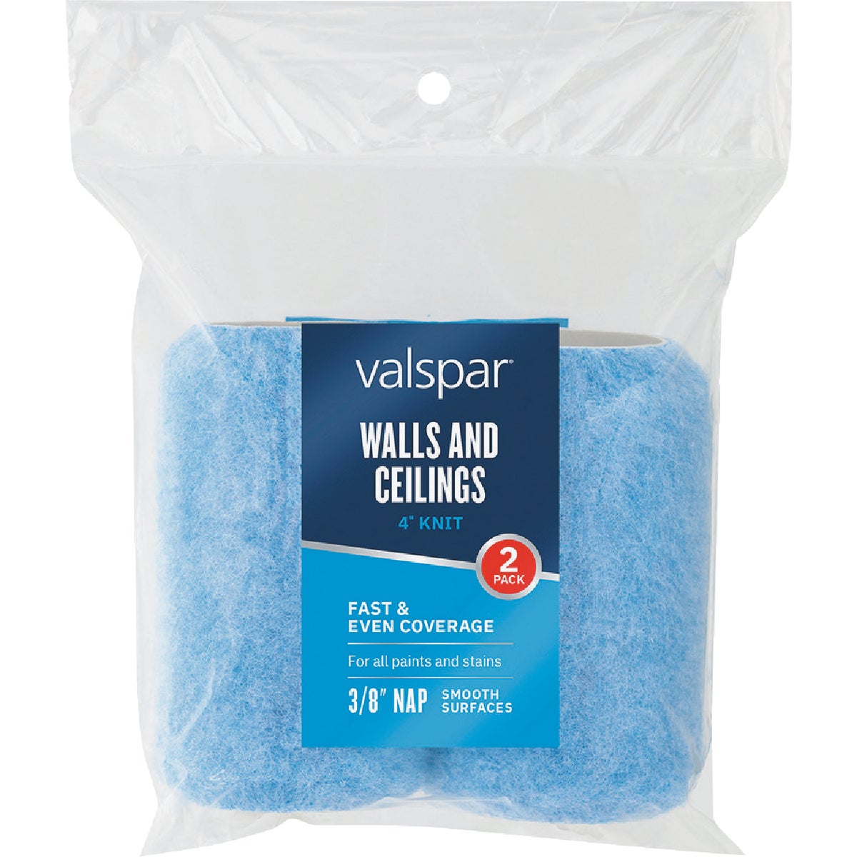 Valspar 4 In. Knit Walls and Ceiling Roller Covers (2-Pack)
