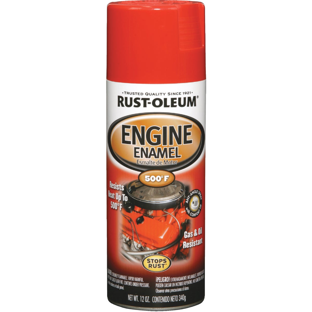 Rust-Oleum Stops Rust 12 Oz. Gloss Ford Red Engine Enamel Spray Paint