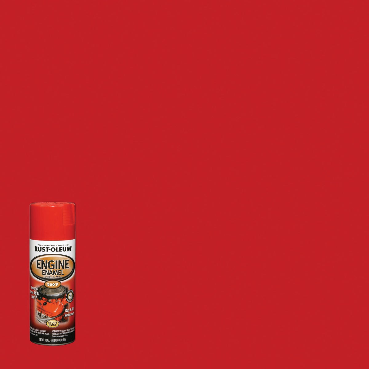 Rust-Oleum Stops Rust 12 Oz. Gloss Ford Red Engine Enamel Spray Paint