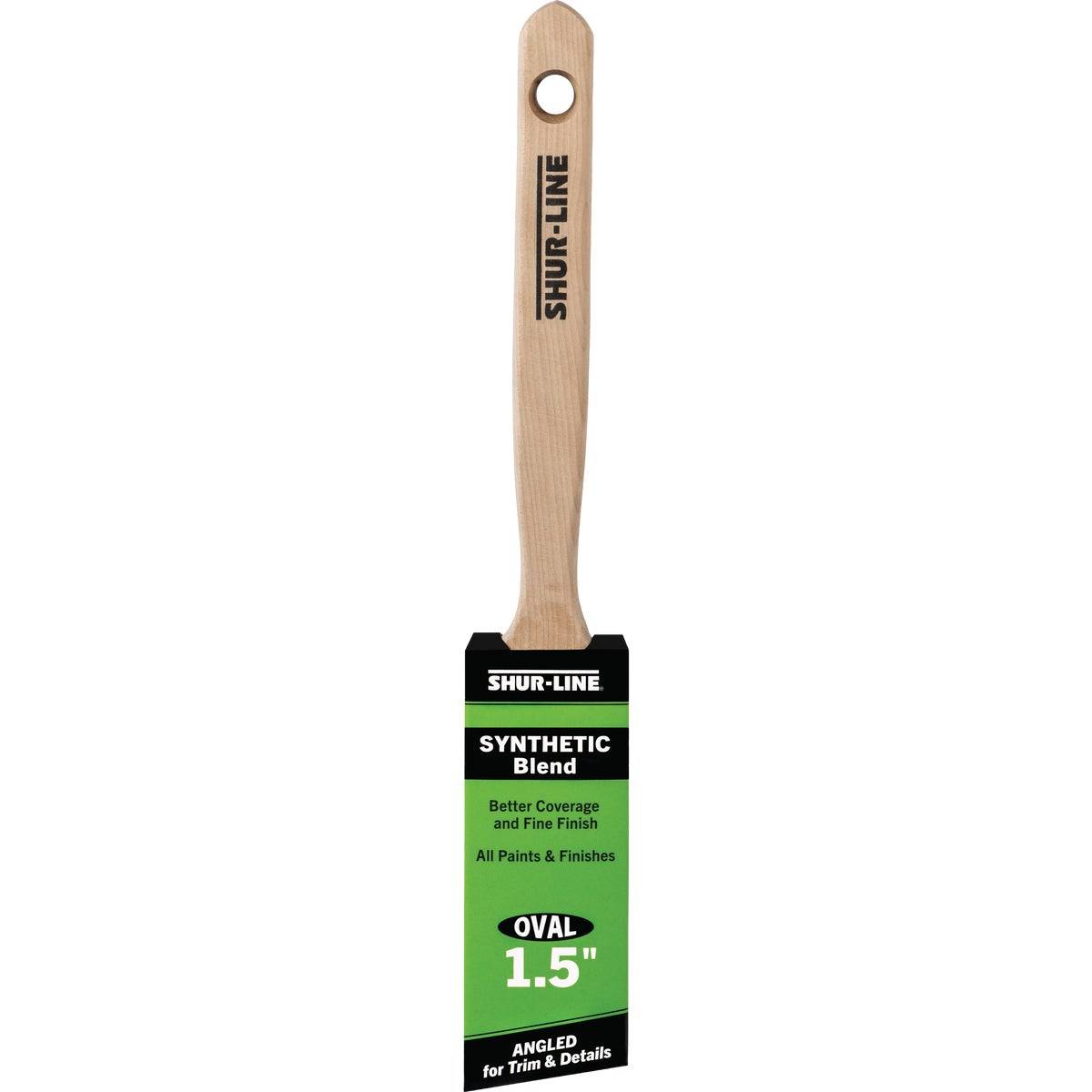 Shur-Line Better 1 1/2 In. Oval Paint Brush