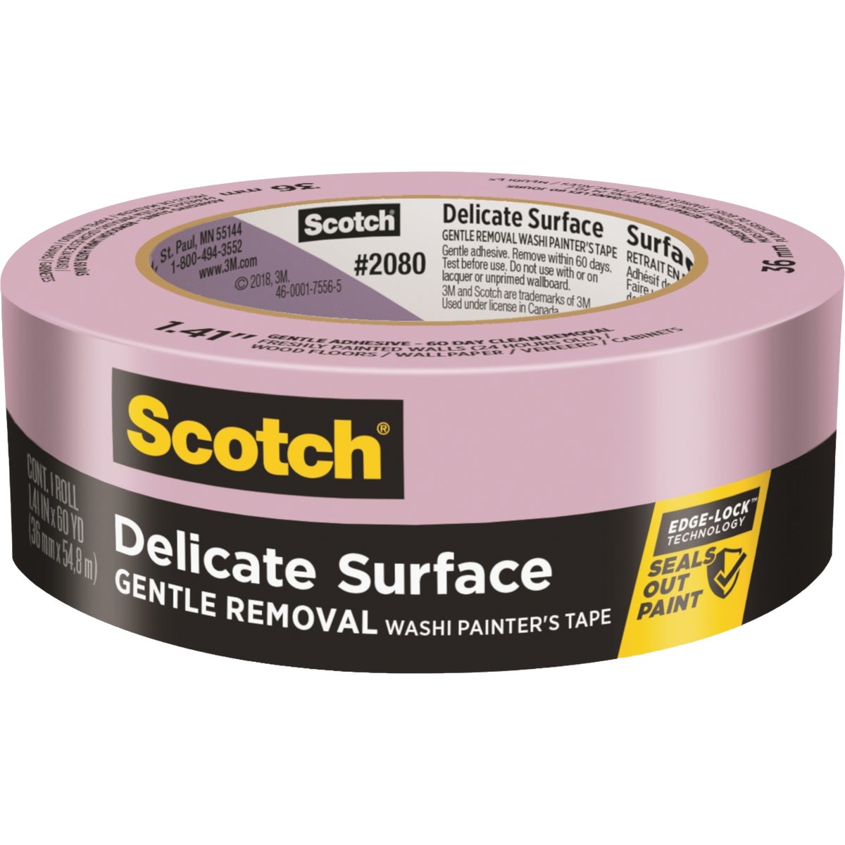 3M Scotch 1.41 In. x 60 Yd. Delicate Surface Painter's Tape