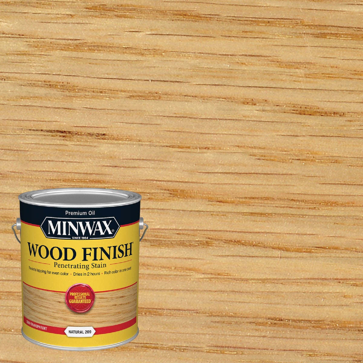 Minwax Wood Finish VOC Penetrating Stain, Natural, 1 Gal.
