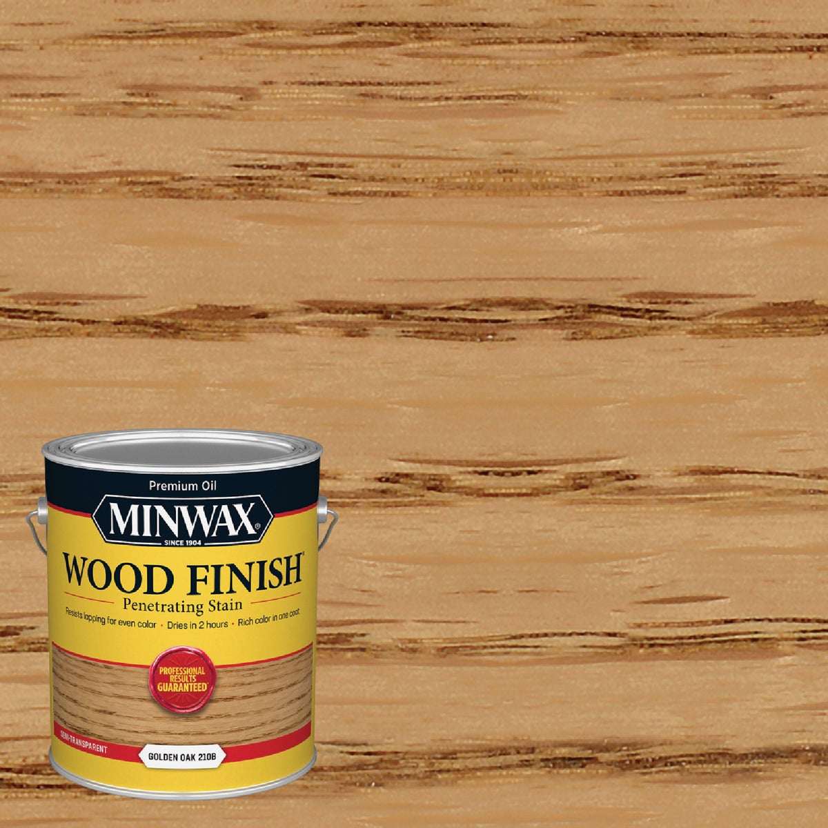 Minwax Wood Finish VOC Penetrating Stain, Golden Oak, 1 Gal.