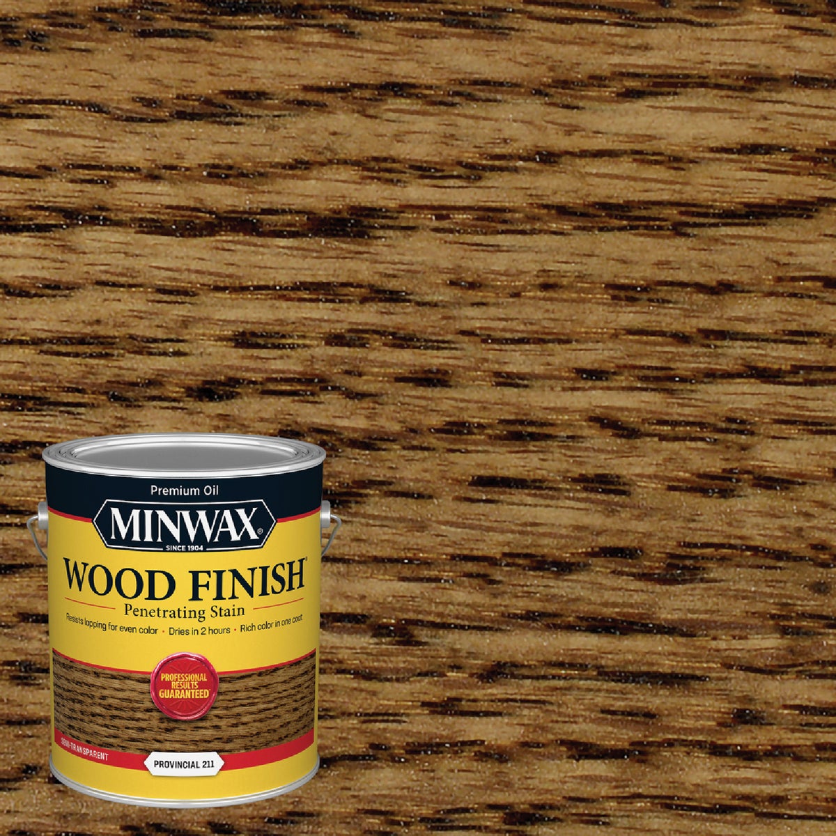 Minwax Wood Finish VOC Penetrating Stain, Provincial, 1 Gal.