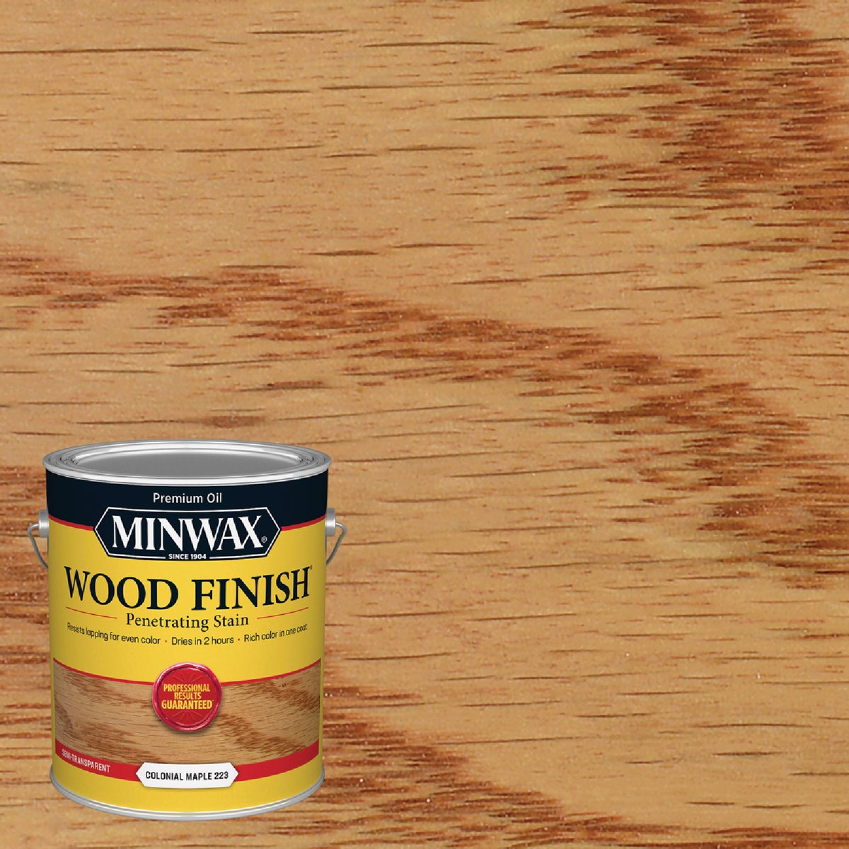 Minwax Wood Finish VOC Penetrating Stain, Colonial Maple, 1 Gal.