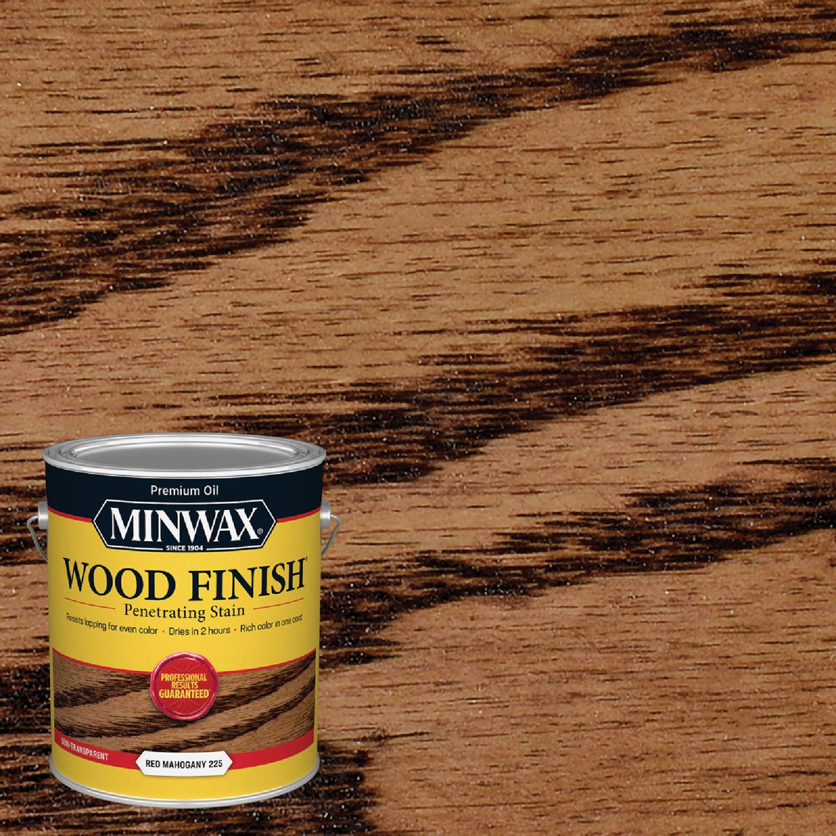 Minwax Wood Finish VOC Penetrating Stain, Red Mahogany, 1 Gal.
