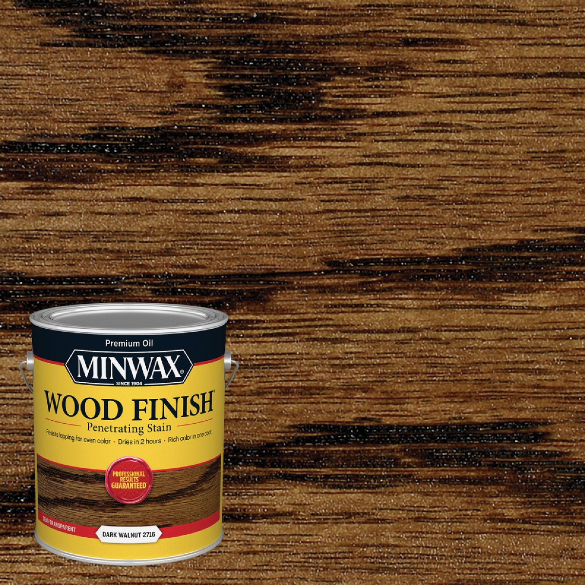 Minwax Wood Finish VOC Penetrating Stain, Dark Walnut, 1 Gal.