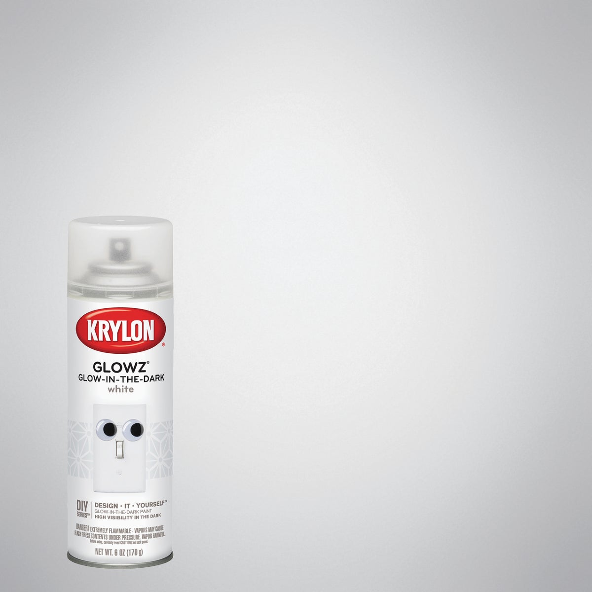 Krylon Glowz 6 Oz. White Glow-In-The-Dark Spray Paint