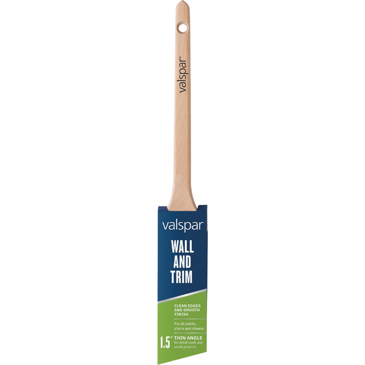 Valspar 1.5 In. Wall & Trim Thin Angle Sash Brush