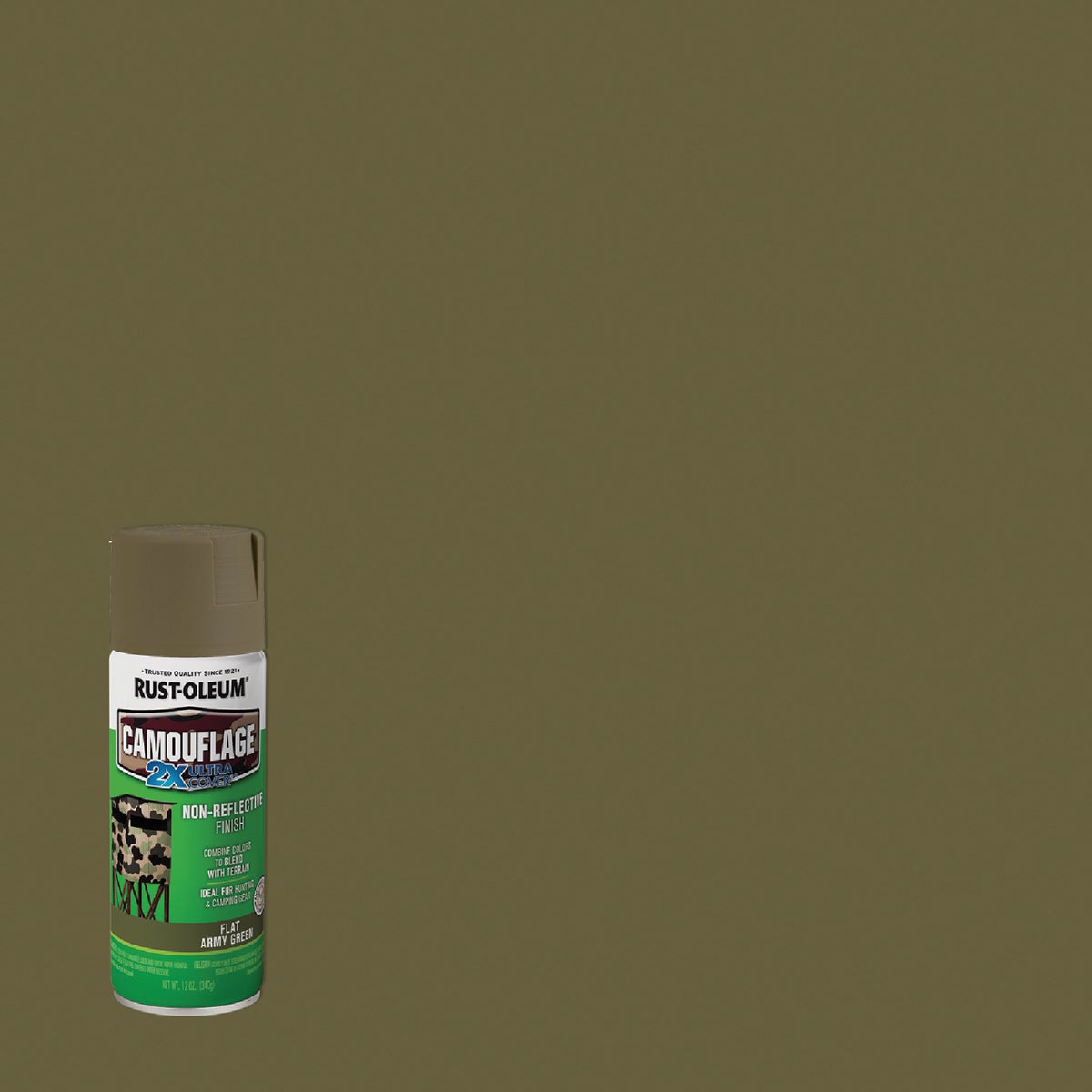 ARM GRN CAMO SPRAY PAINT