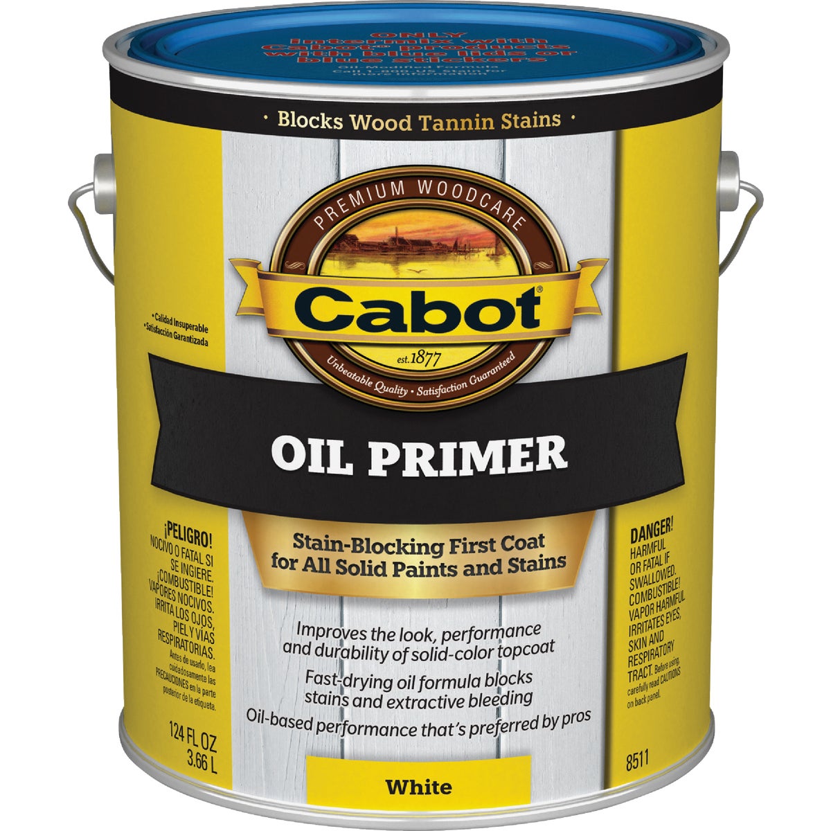 Cabot Problem-Solver White Exterior Primer, 1 Gal.