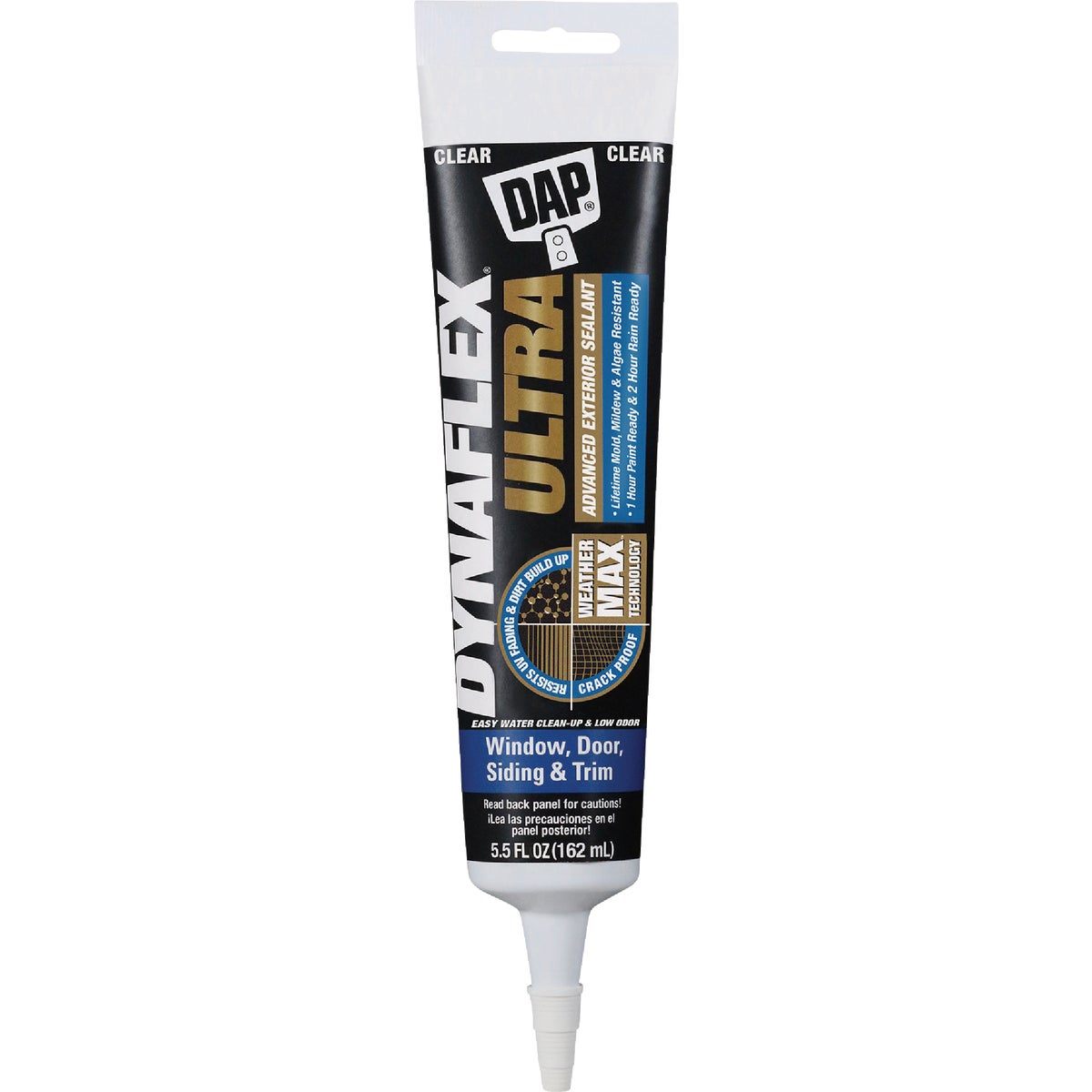 Dap Dynaflex Ultra 5.5 Oz. Clear Advanced Exterior Sealant for Window, Door & Siding