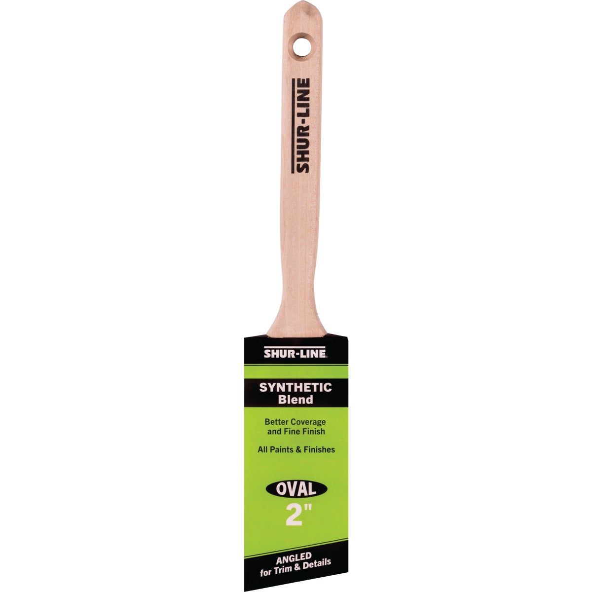 Shur-Line Better 2 In. Oval Paint Brush