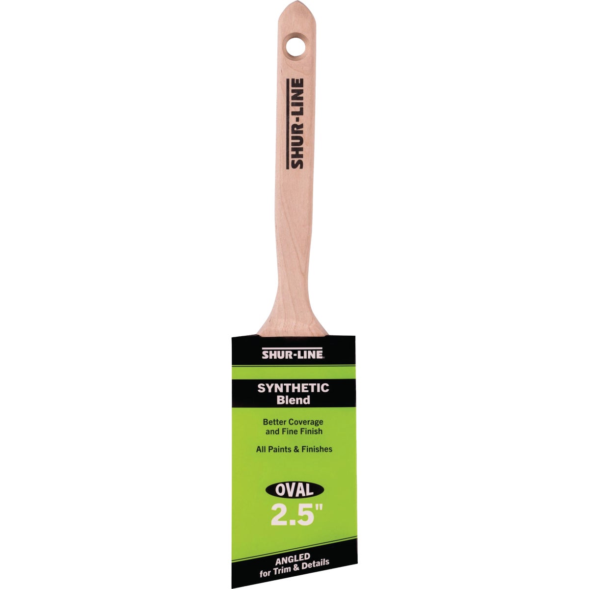 Shur-Line Better 2 1/2 In. Oval Paint Brush
