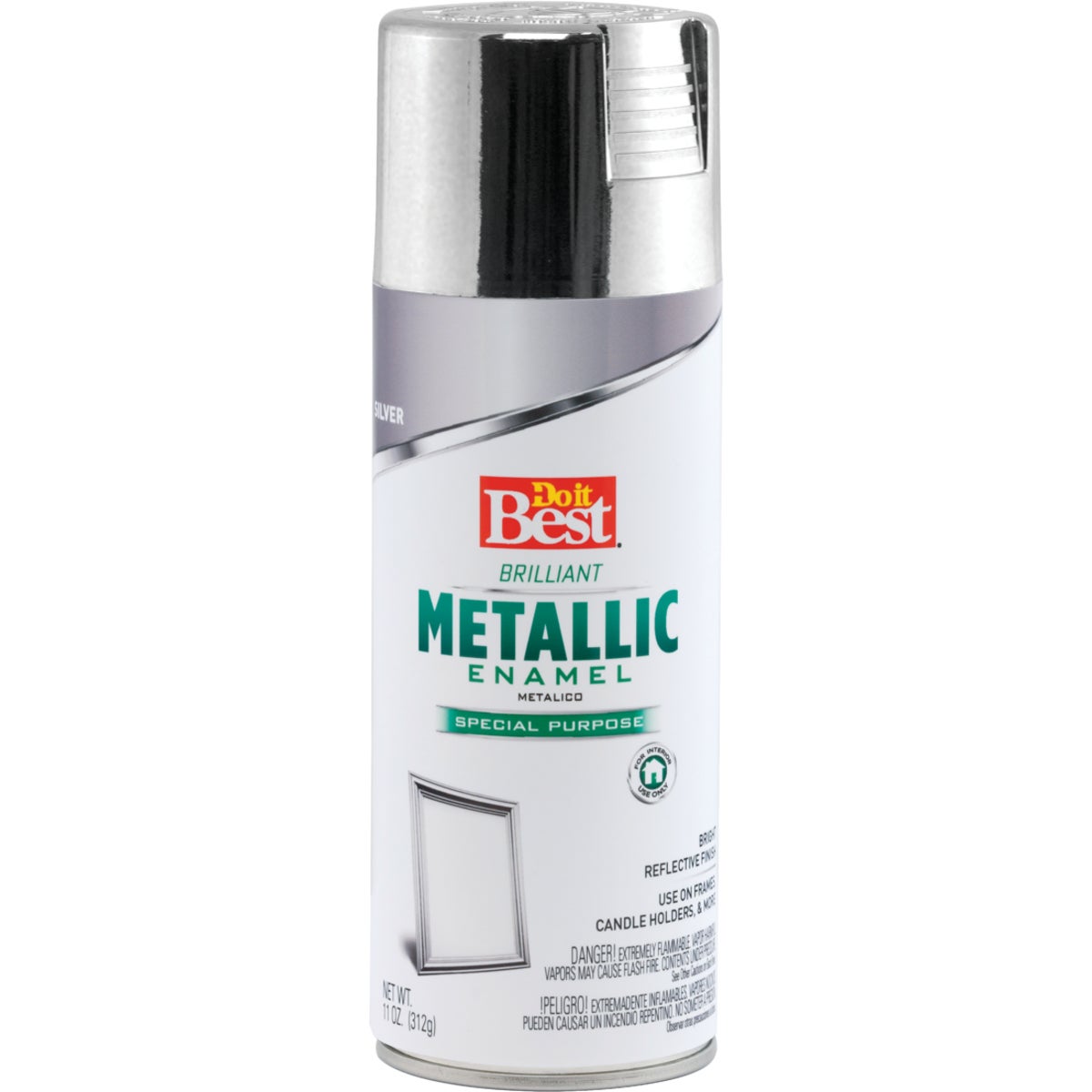 METALC SLVR SPRAY PAINT