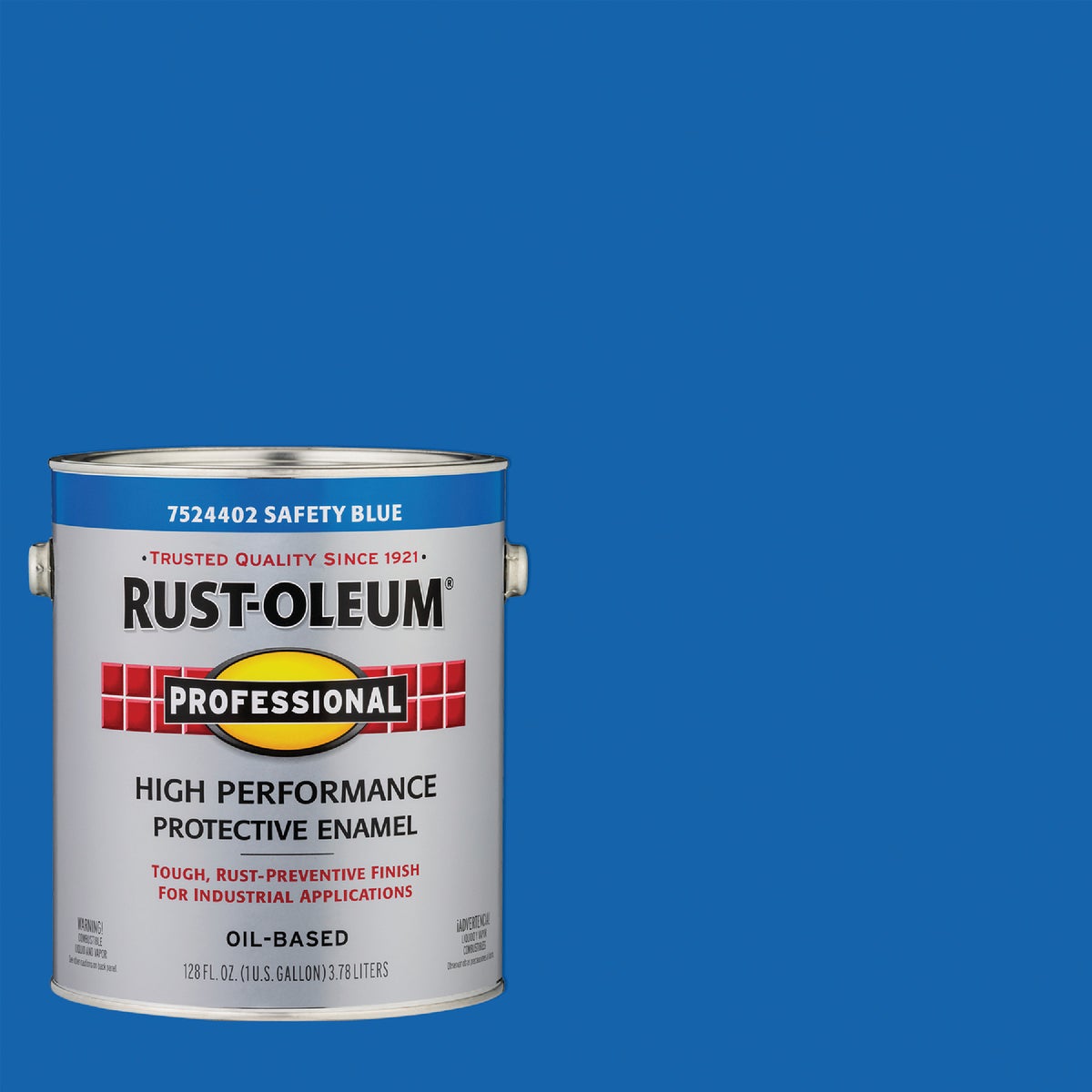 Rust-Oleum Professional Industrial Enamel, Safety Blue, 1 Gal.
