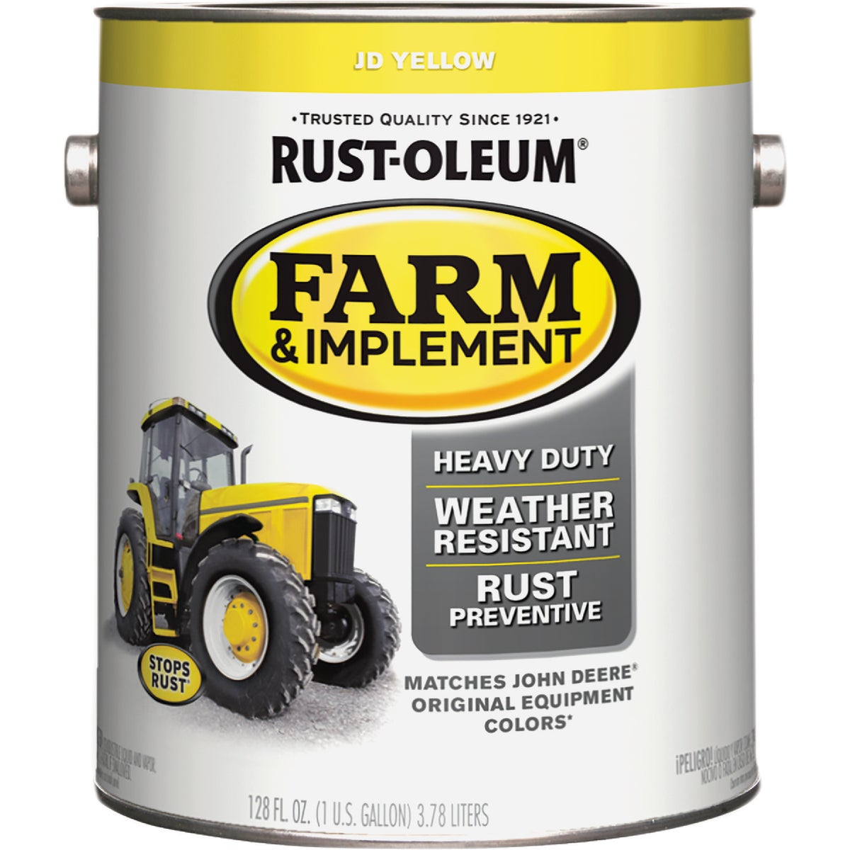 Rust-Oleum 1 Gallon JD Yellow Gloss Farm & Implement Enamel