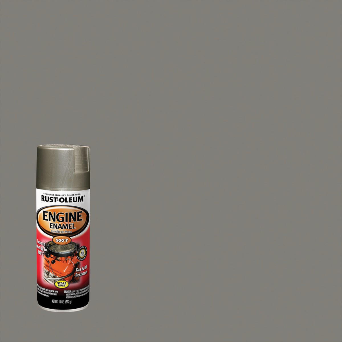 Rust-Oleum Stops Rust 12 Oz. Aluminum Gloss Engine Enamel Spray Paint