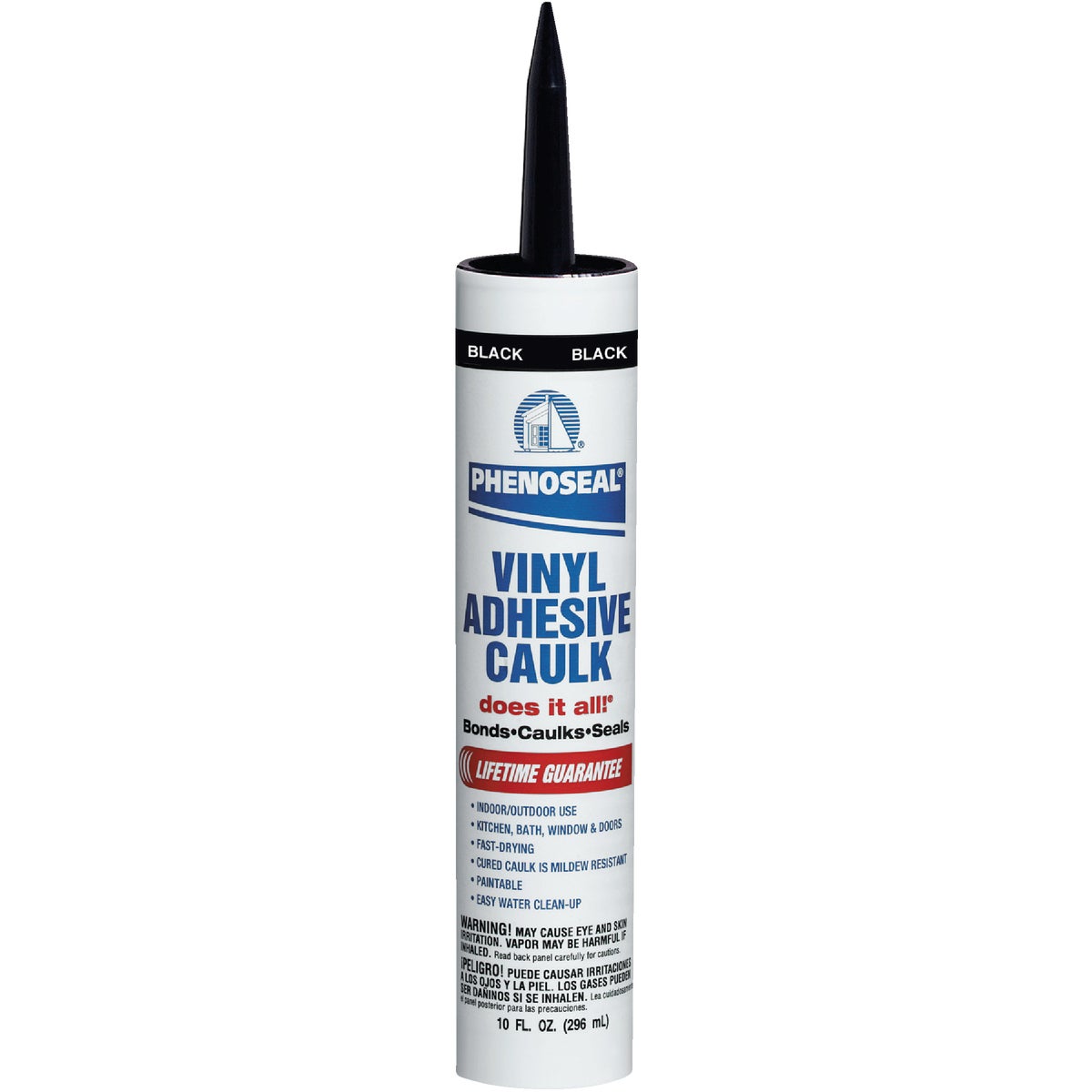 BLK VINYL ADHESIVE CAULK