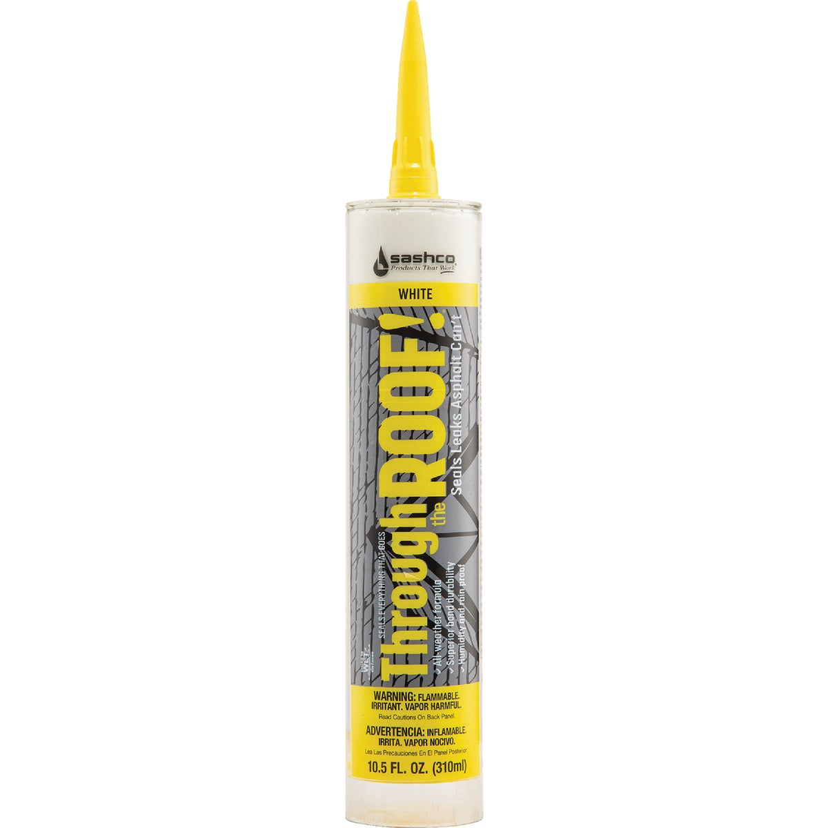 Through the Roof! 10.5 Oz. White Low VOC Roof Sealant