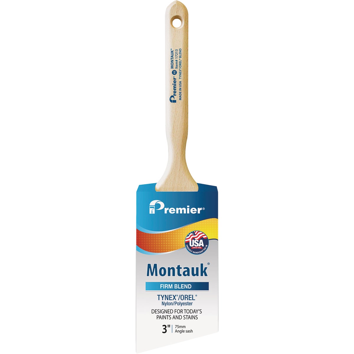 Montauk 3 In. Angle Sash Nylon/Poly Paint Brush