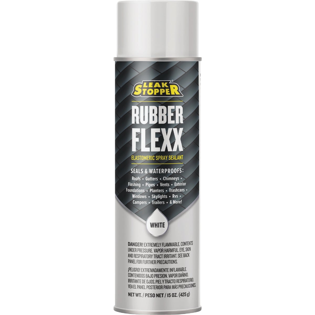 Black Jack Leak Stopper 15 Oz. White Rubber Flexx Spray Sealant