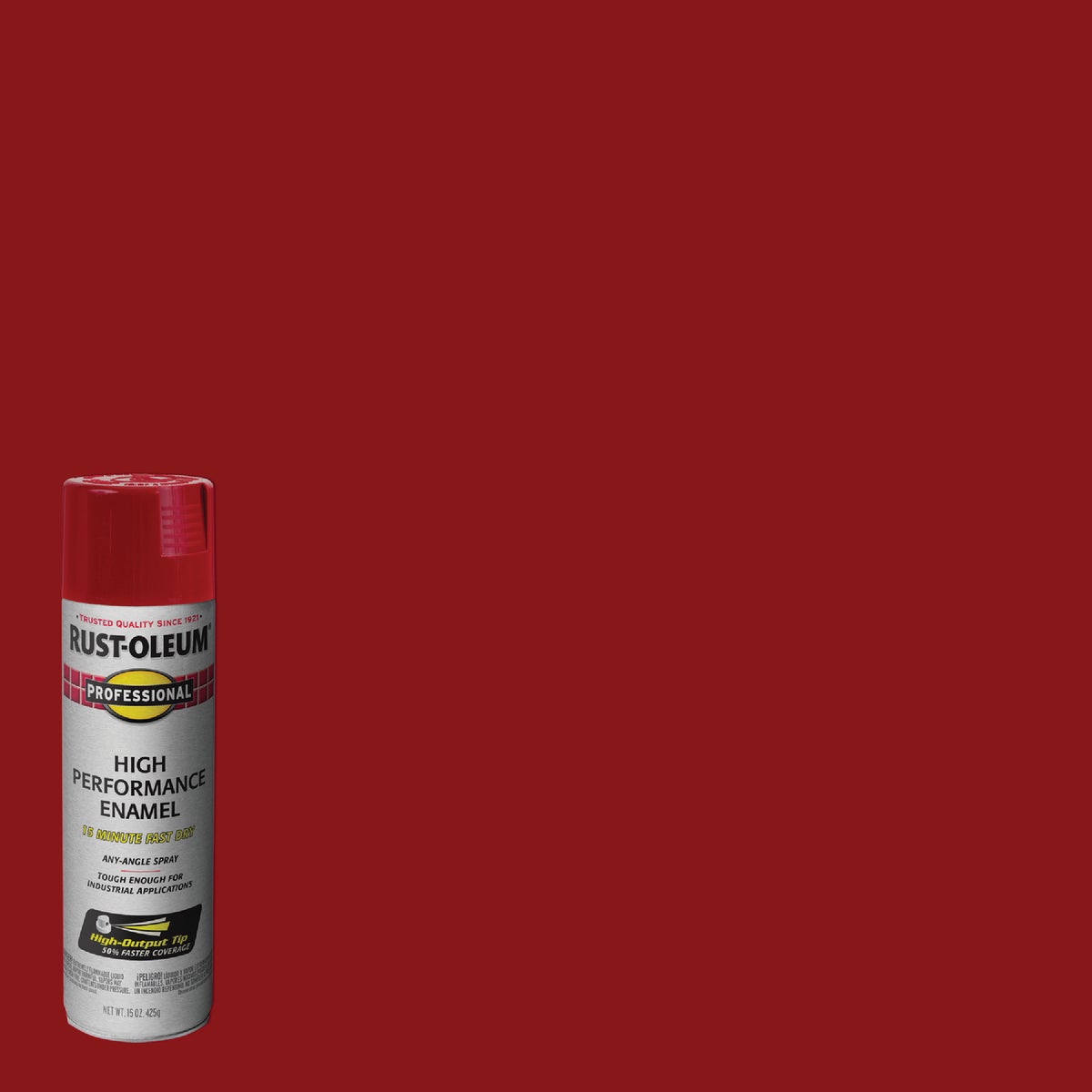 Rust-Oleum Professional Fast Dry 15 Oz. Gloss High Performance Enamel Spray Paint, Regal Red