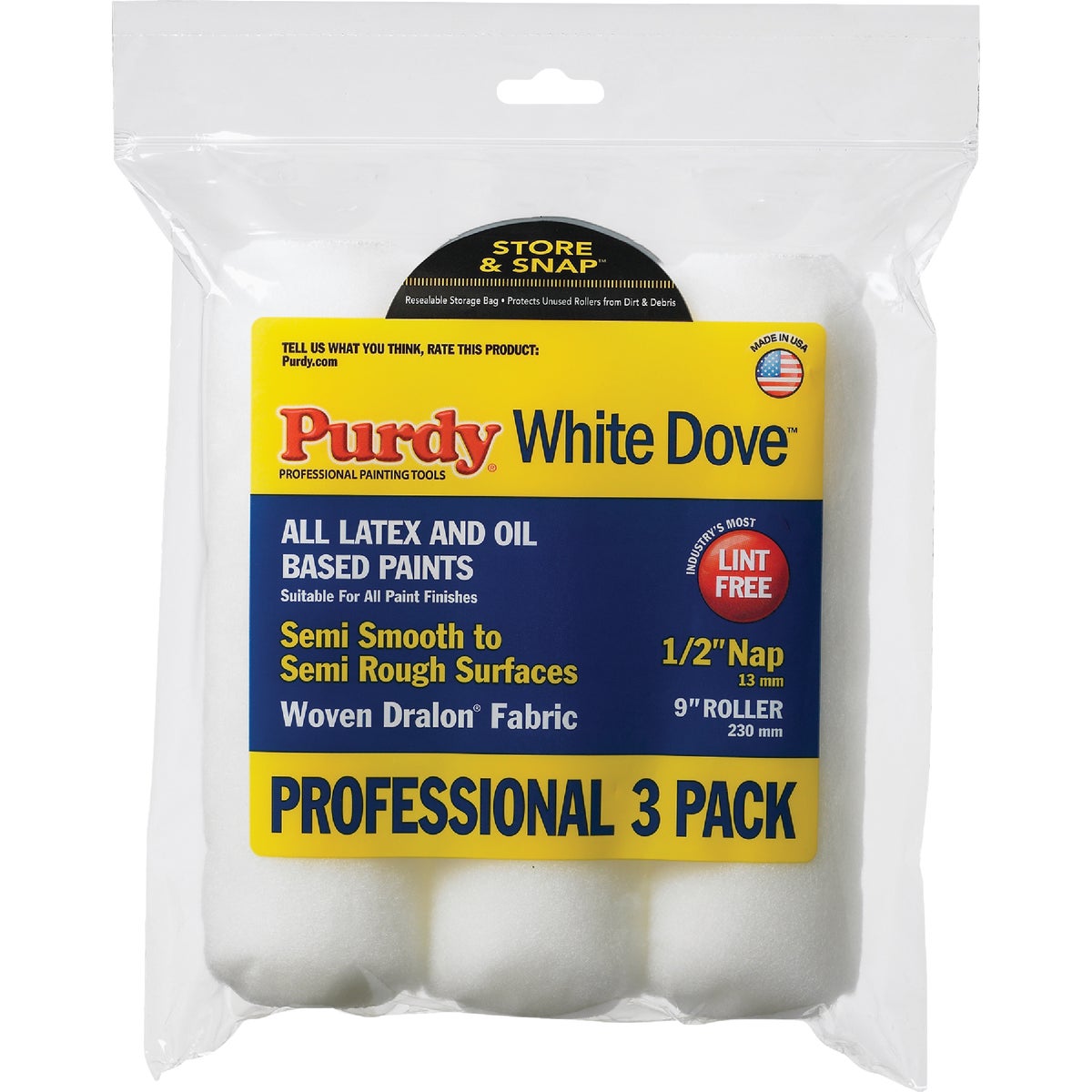 3PK 9X1/2 WVN W DOVE CVR