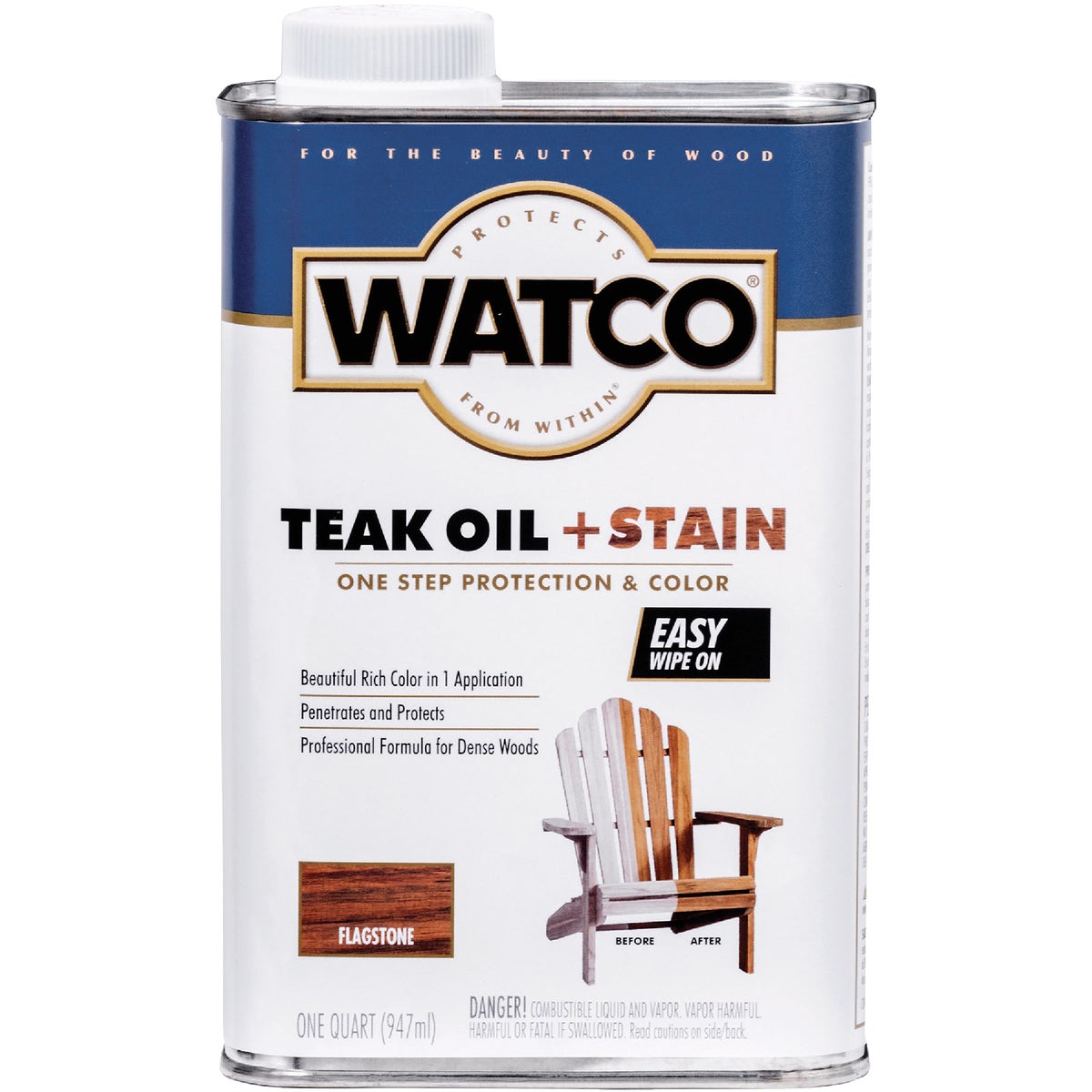 Watco 1 Qt. Flagstone 350-VOC Teak Oil + Stain