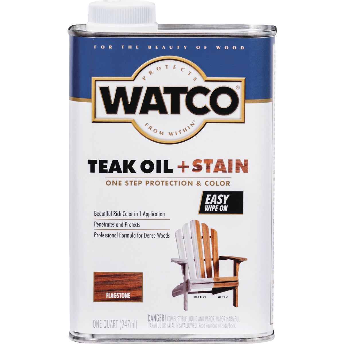 Watco 1 Qt. Flagstone 350-VOC Teak Oil + Stain