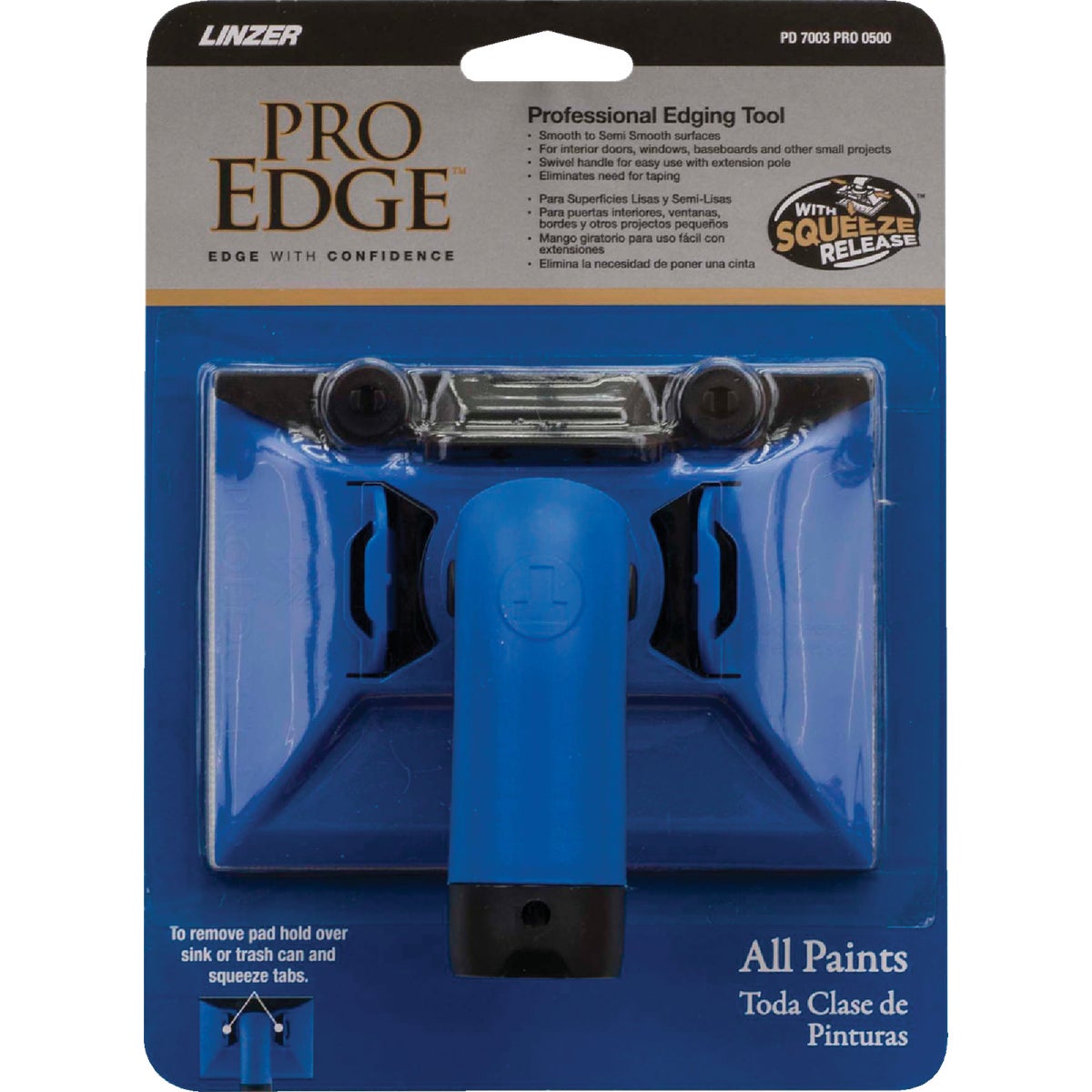 Linzer Pro Edge 5 In. Pad Paint Tool