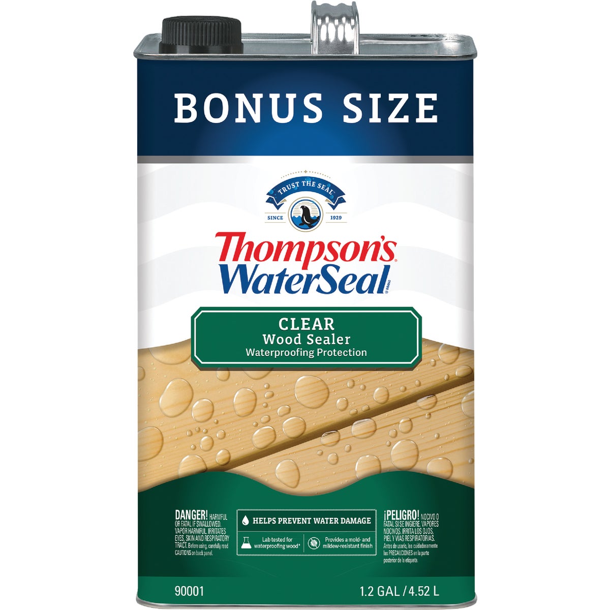 Thompsons WaterSeal  1.2 Gal. Clear Wood Sealer