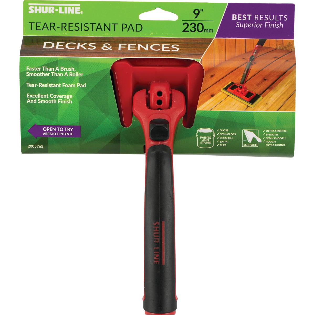 9″DECK/FENCE PAD PAINTER