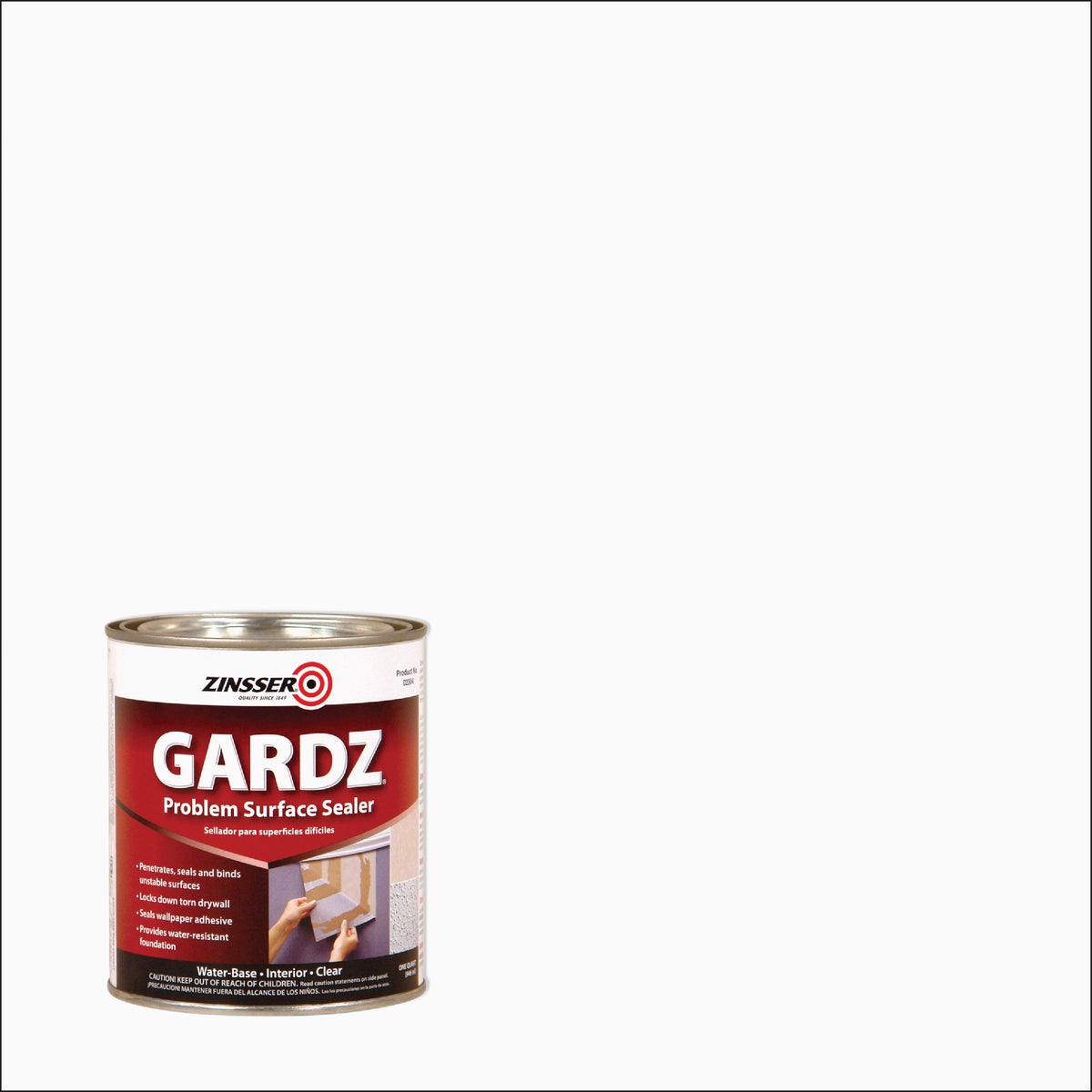 Zinsser Gardz Water-Based Low Odor Drywall Sealer, 1 Qt.