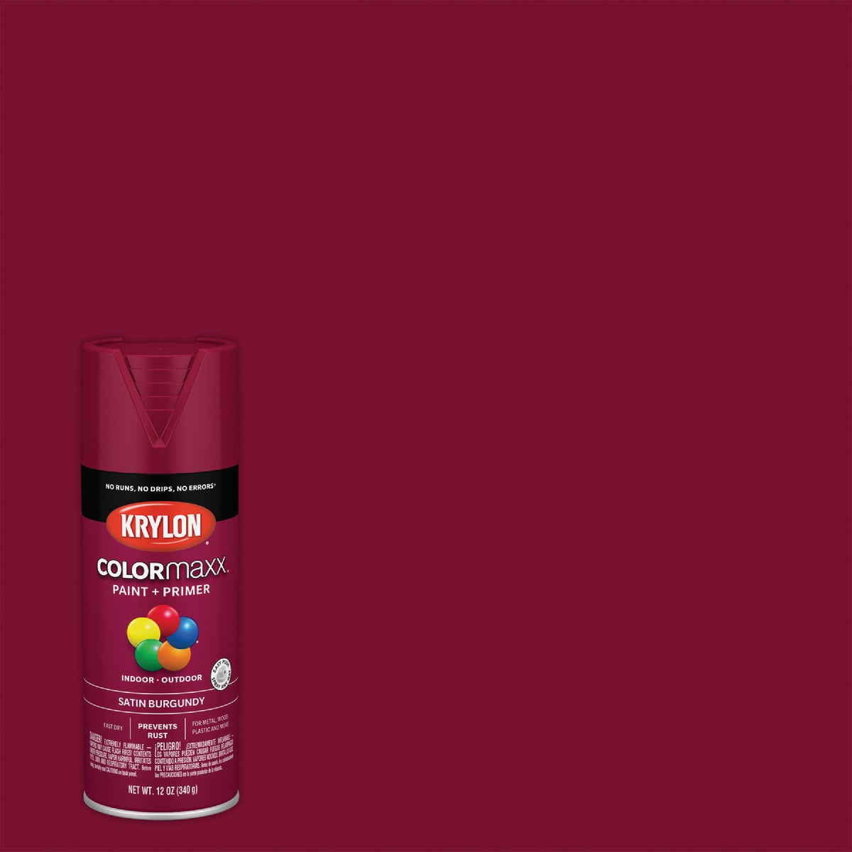 SAT BURGUNDY SPRAY PAINT