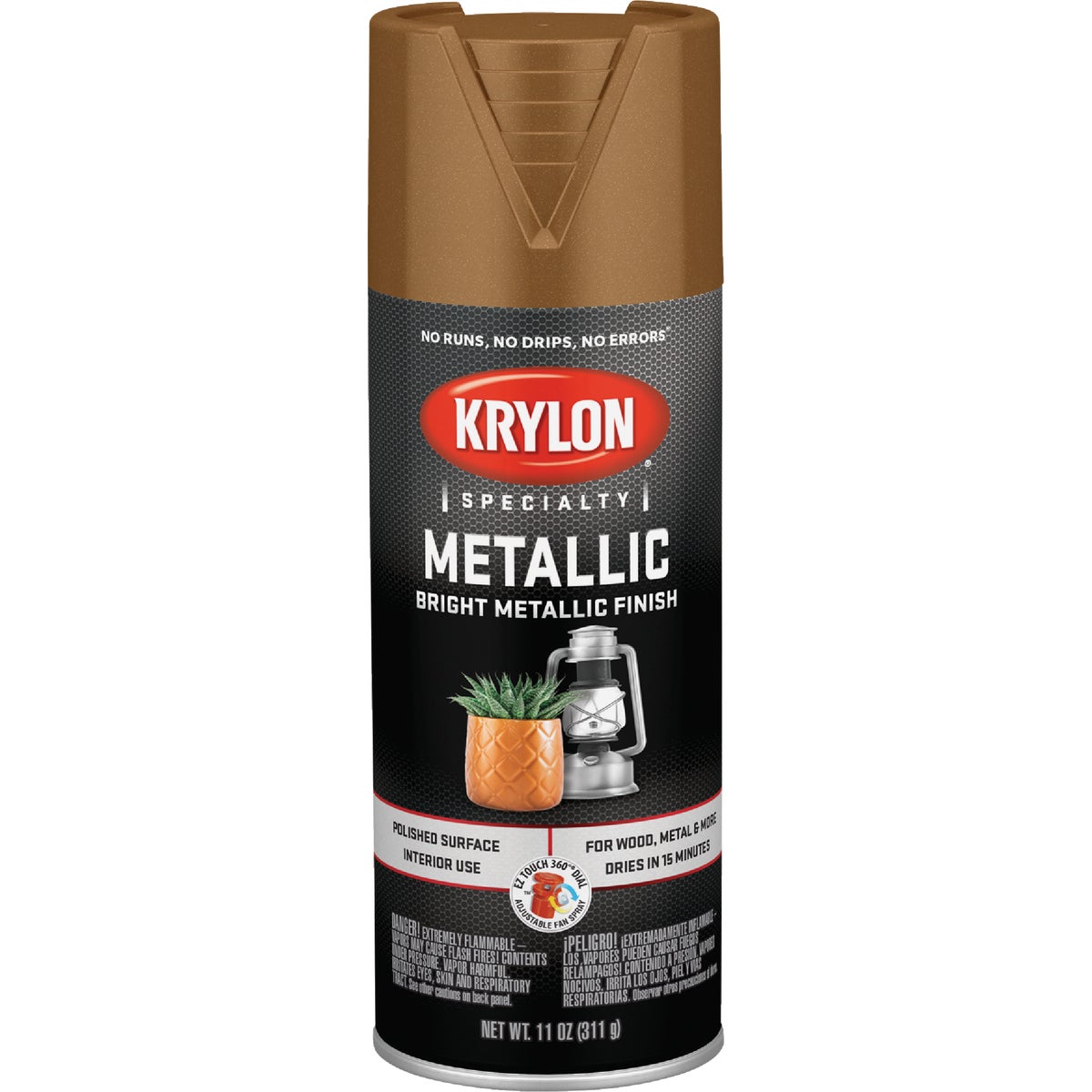 BRASS METALC SPRAY PAINT