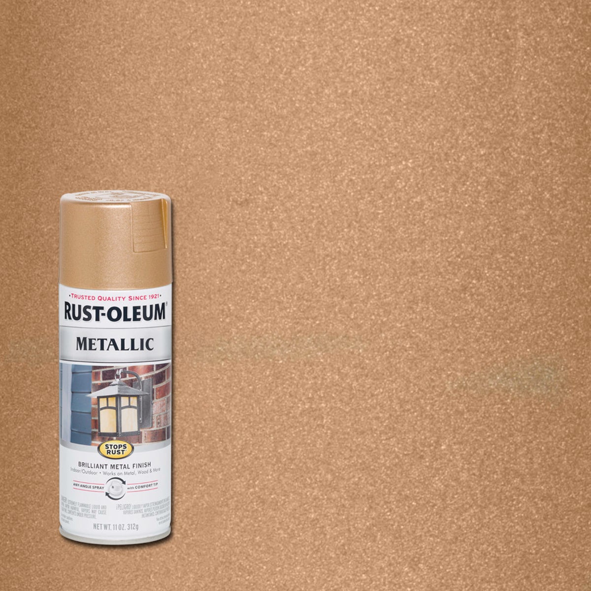 Rust-Oleum Stops Rust 11 Oz. Vintage Metallic Spray Paint, Rose Gold